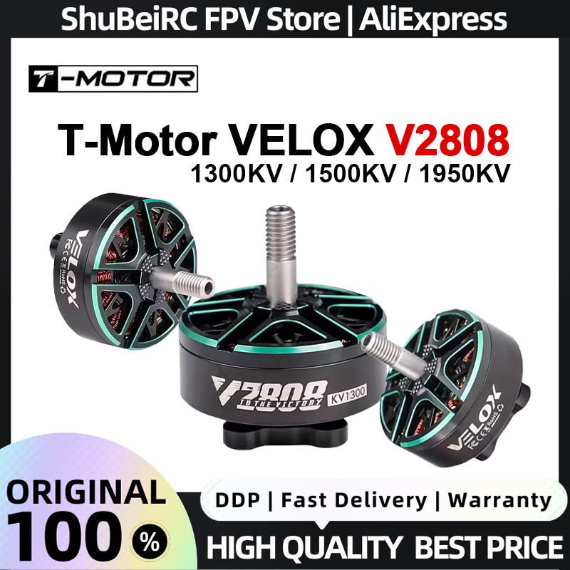 Walksnail Avatar Hd Goggles X - Бесколлекторный двигатель T-Motor VELOX V2808 1300kv