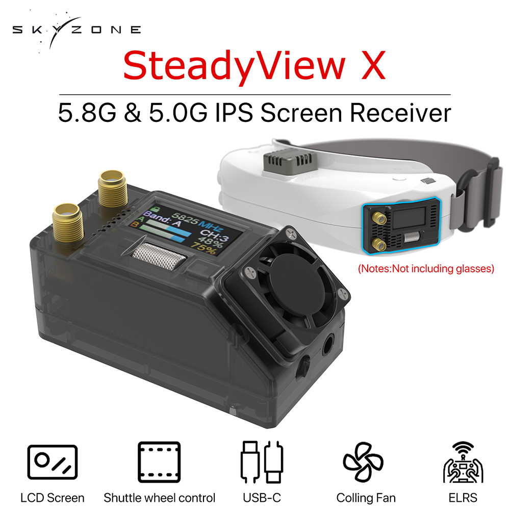 Skyzone Steadyview X Receiver Module - Модуль приемника SKYZONE Steadyview X 5/5,8G,