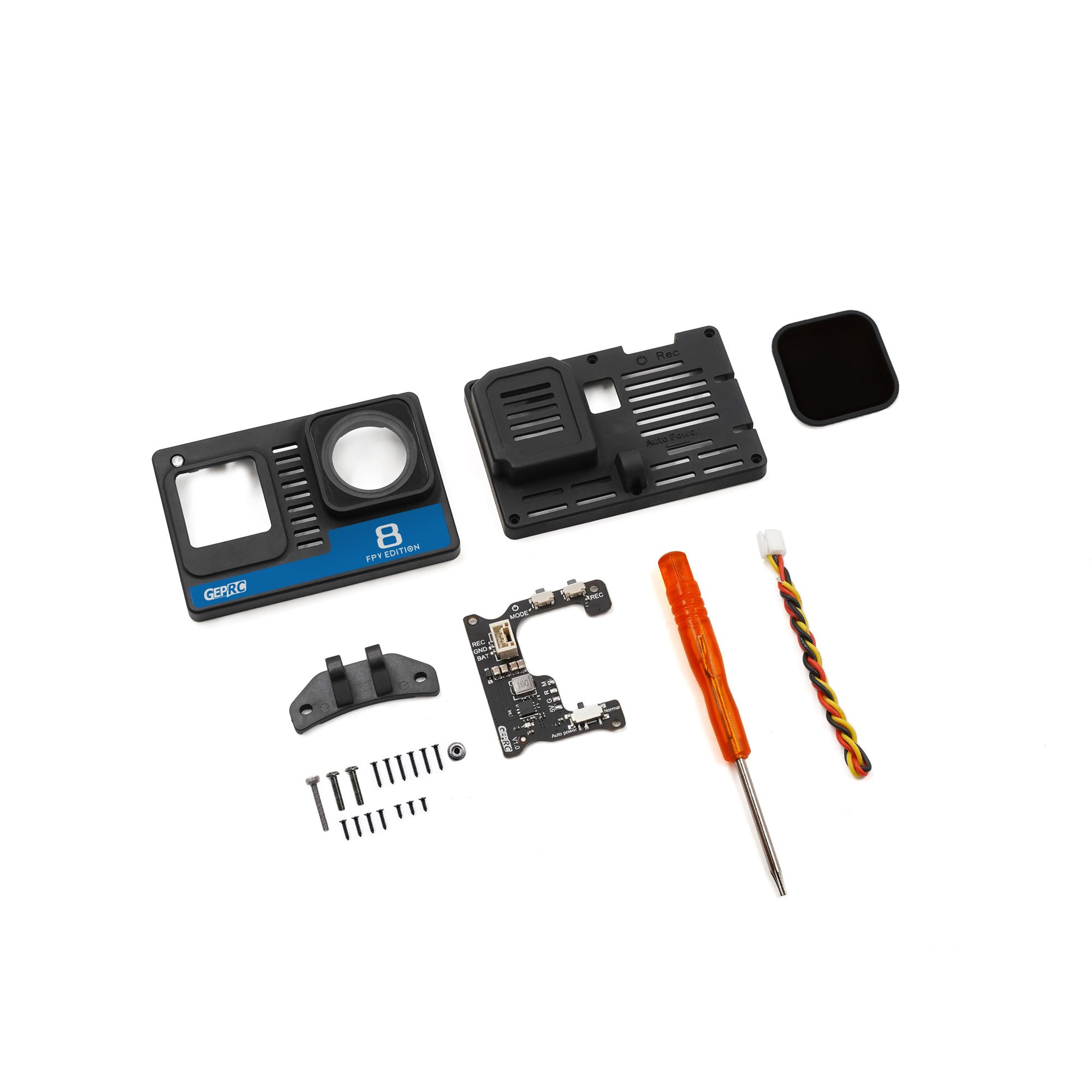 Walksnail Avatar Hd Goggles X - Чехол GEPRC Naked с платой BEC