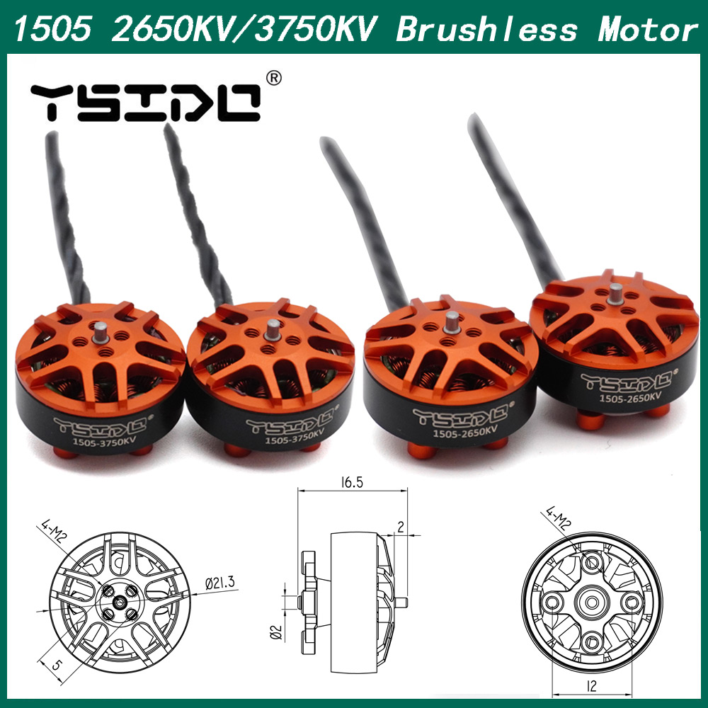 Walksnail Avatar Hd Goggles X - 4 шт. YSIDO 1505 2650KV 3750KV