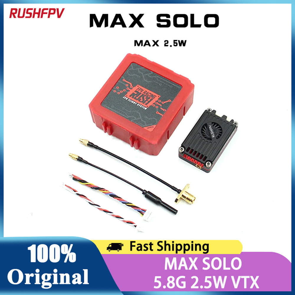 Rushfpv Rush Max Solo 5.8G 2.5W Vtx - RUSHFPV RUSH MAX SOLO 5.8ГГц 2.5Вт