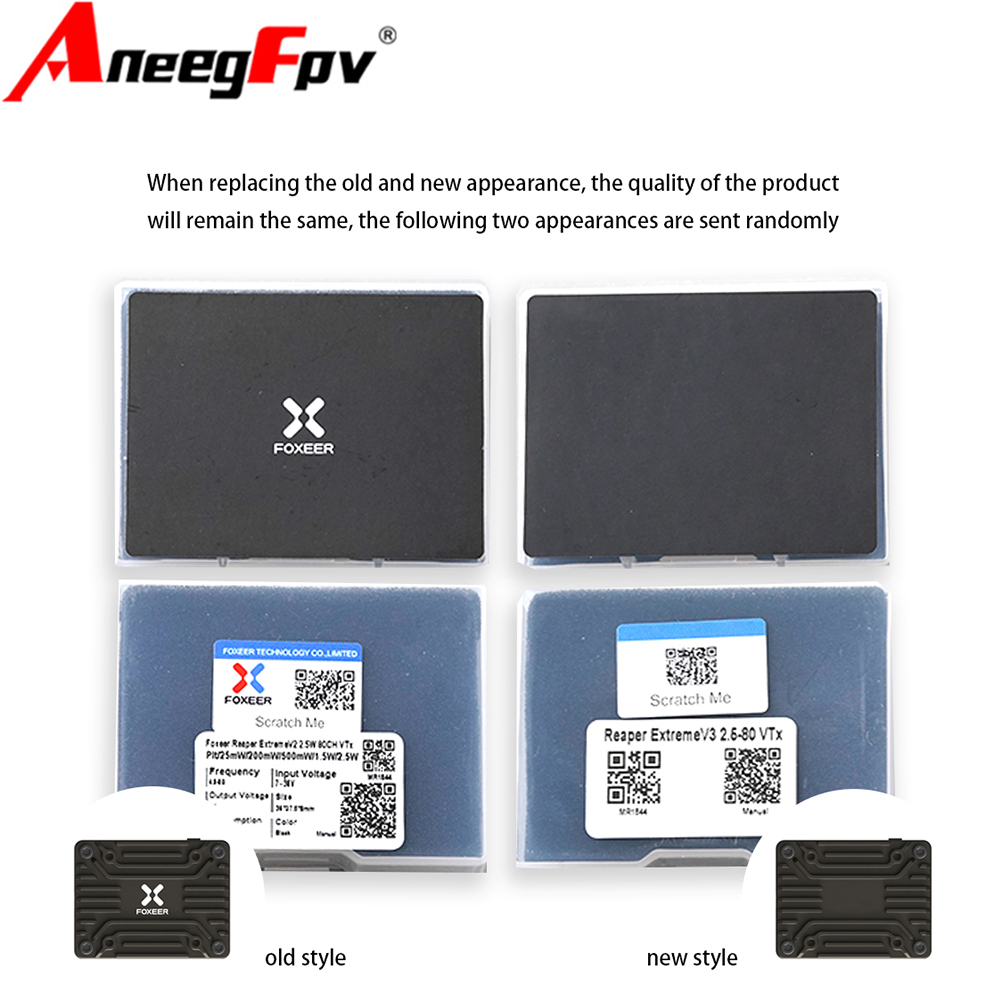 Foxeer Reaper Extreme 2.5W Vtx - Foxeer 5.8G Reaper Extreme V2 2,5