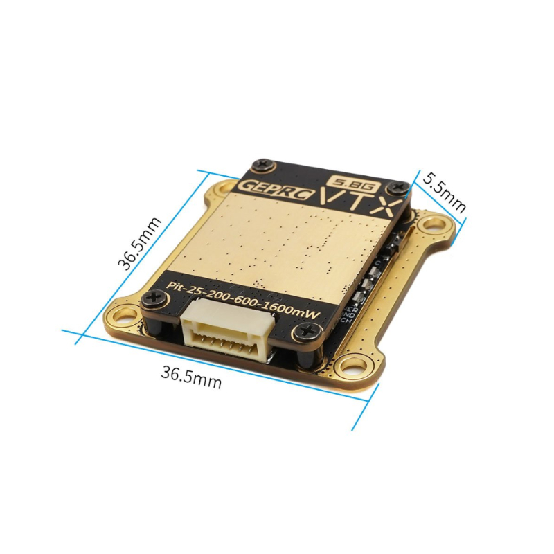 Видеопередатчик GEPRC RAD 5.8G – обзор и цена Geprc Rad Vtx 5.8G 2.5W
