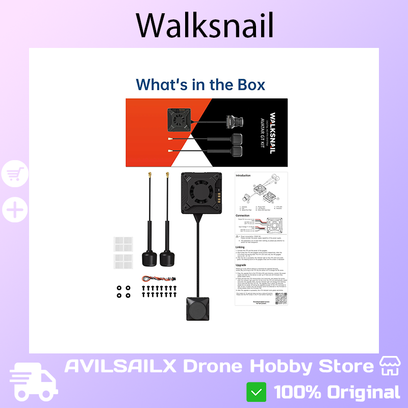 Комплект Walksnail Avatar GT F – обзор и цена Walksnail Avatar Gt Kit 2W Vtx