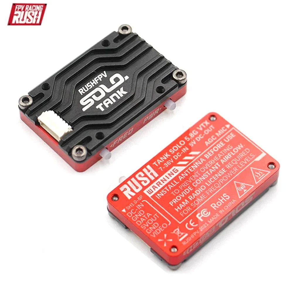 RushFPV Rush FPV Max Solo 2,5  – обзор и цена Rushfpv Rush Max Solo 5.8G 2.5W Vtx