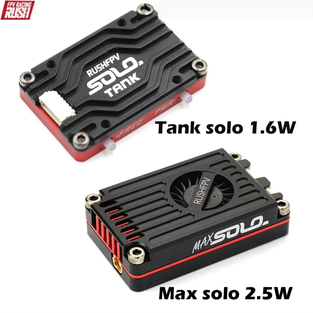RUSHFPV RUSH MAX SOLO / TANK S – обзор и цена Rushfpv Rush Max Solo 5.8G 2.5W Vtx