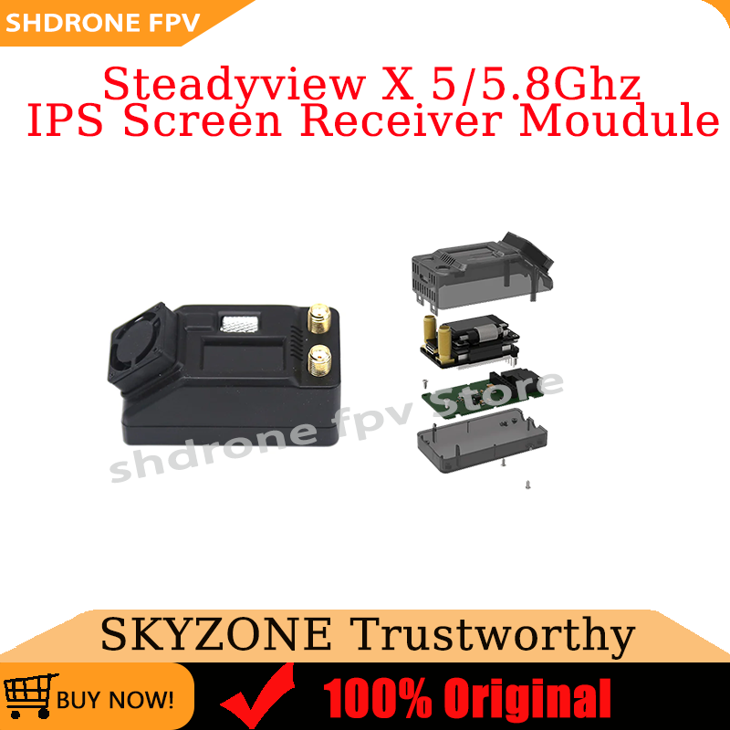 Новый модуль приемника экрана  – обзор и цена Skyzone Steadyview X Receiver Module