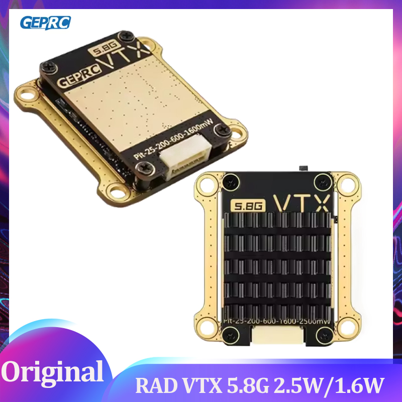Видеопередатчик GEPRC RAD VTX  – обзор и цена Geprc Rad Vtx 5.8G 2.5W