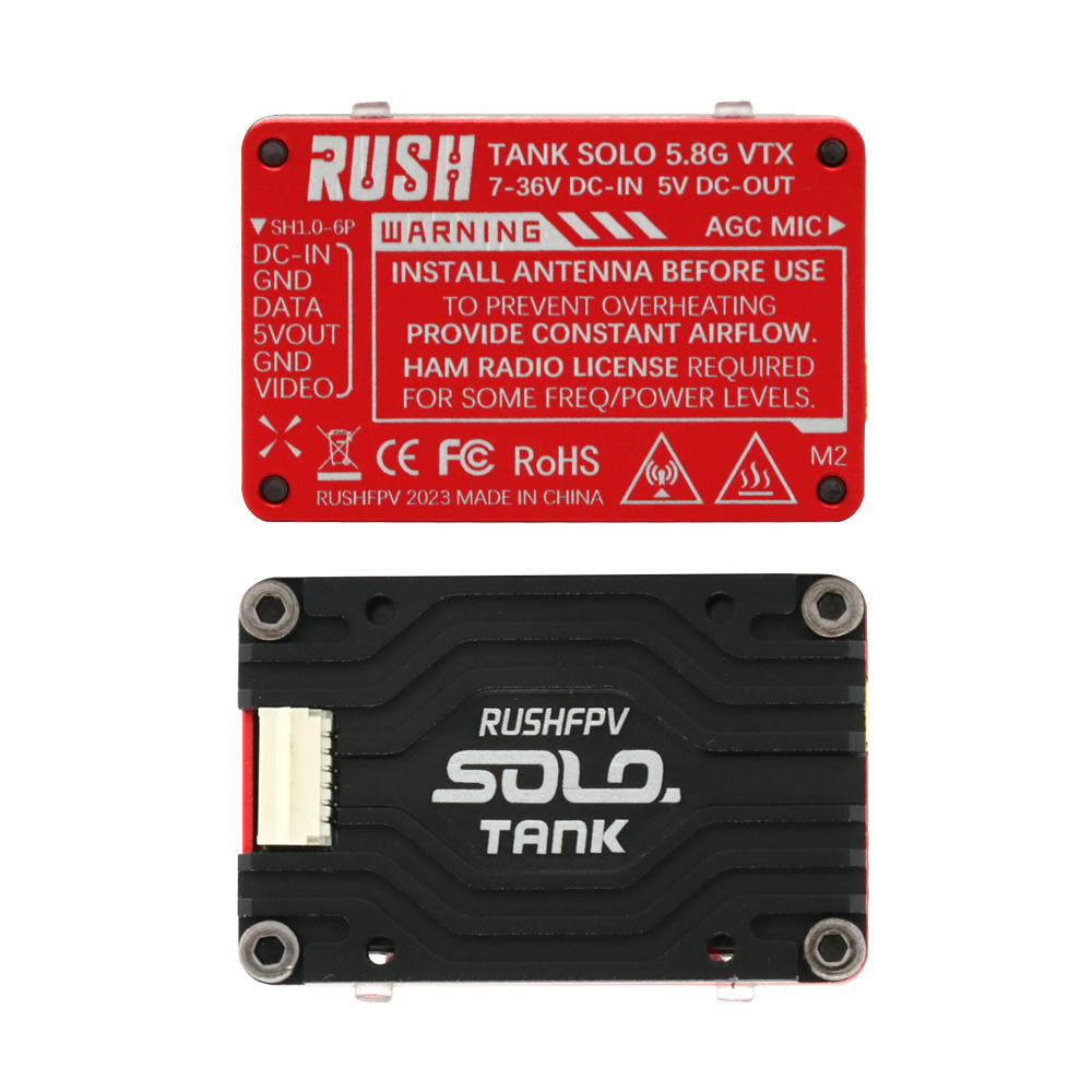 Видеопередатчик RUSH Solo Tank – обзор и цена Foxeer Reaper Extreme 2.5W Vtx