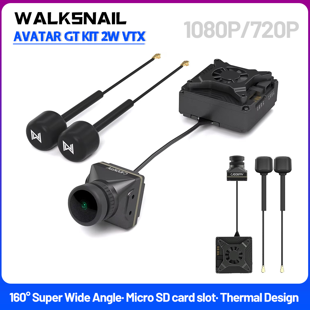 Walksnail Avatar GT KIT 2 Вт V – обзор и цена Walksnail Avatar Gt Kit 2W Vtx