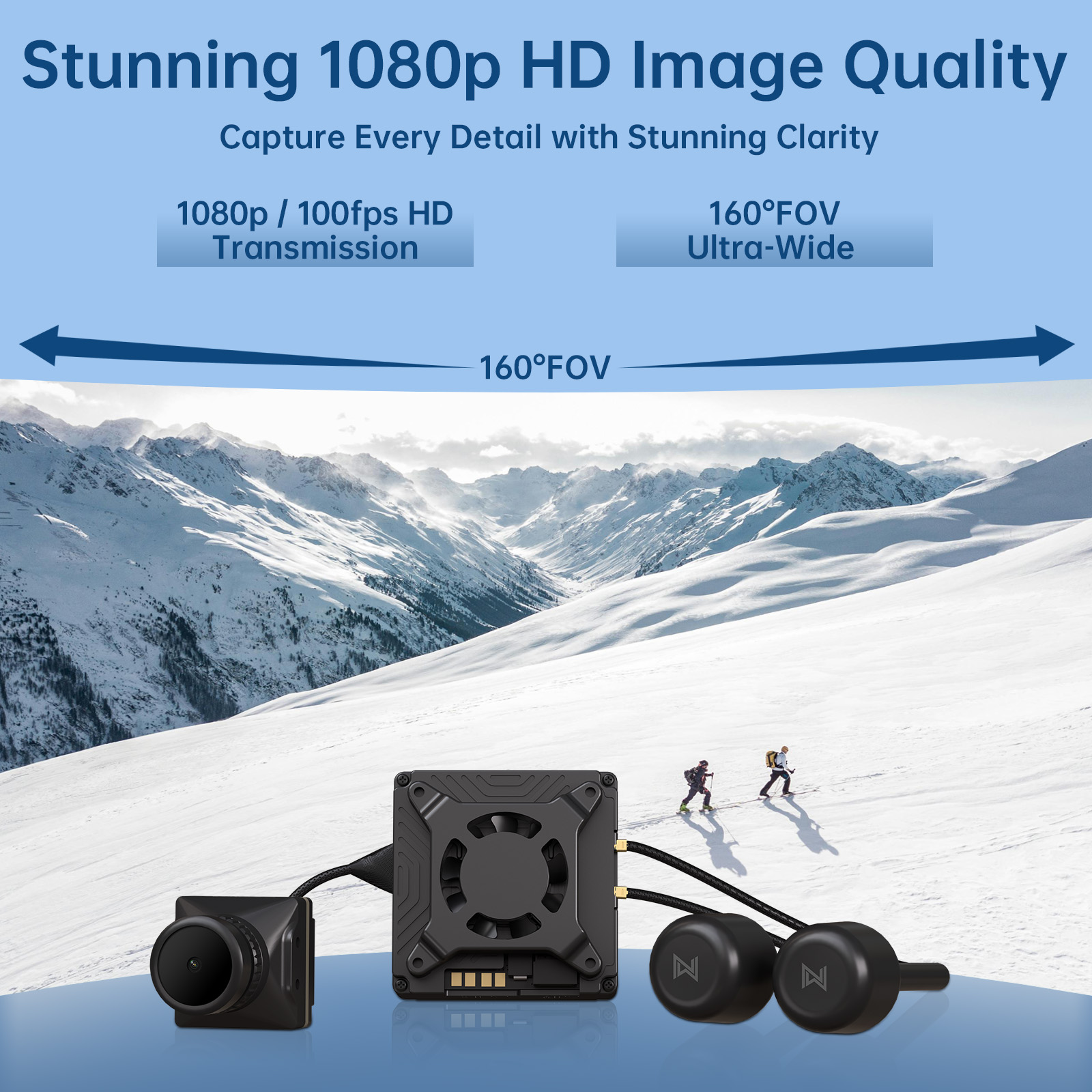 Caddx Walksnail Avatar GT Kit  – обзор и цена Walksnail Avatar Gt Kit 2W Vtx